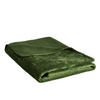 TAGESDECKE Quadron - Dunkelgrün, Textil (200/220cm) - home&you