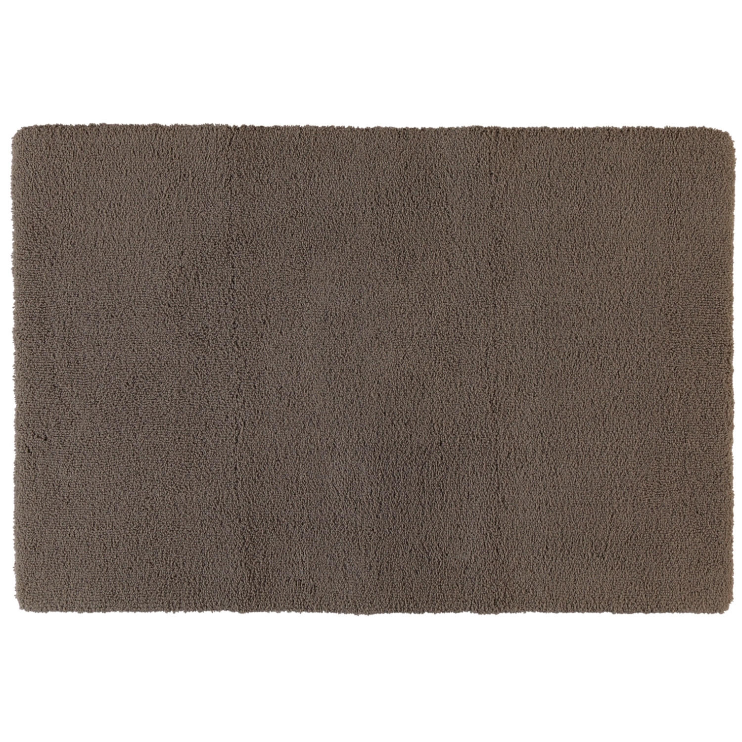 BADTEPPICHE SQUARE TAUPE - 58 - Braun, Textil (60/90cm) - Rhomtuft