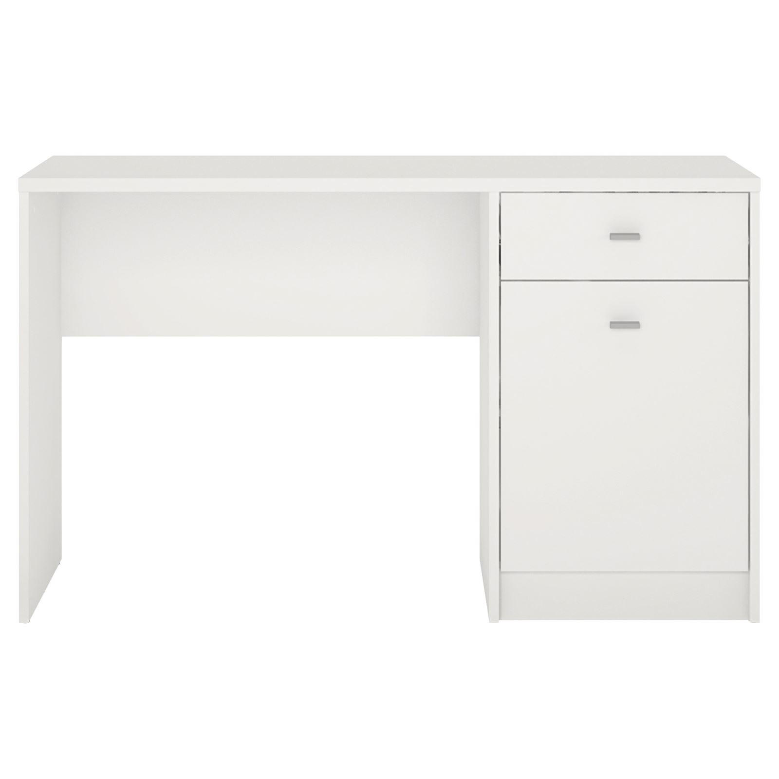 SCHREIBTISCH SELINA - Weiß, Holzwerkstoff (56/120/73cm) - IDIMEX