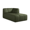 SOFAELEMENT Rechts Kunstleder Grün - Schwarz/Grün, Holzwerkstoff/Kunststoff (101/77/175cm) - Makamii