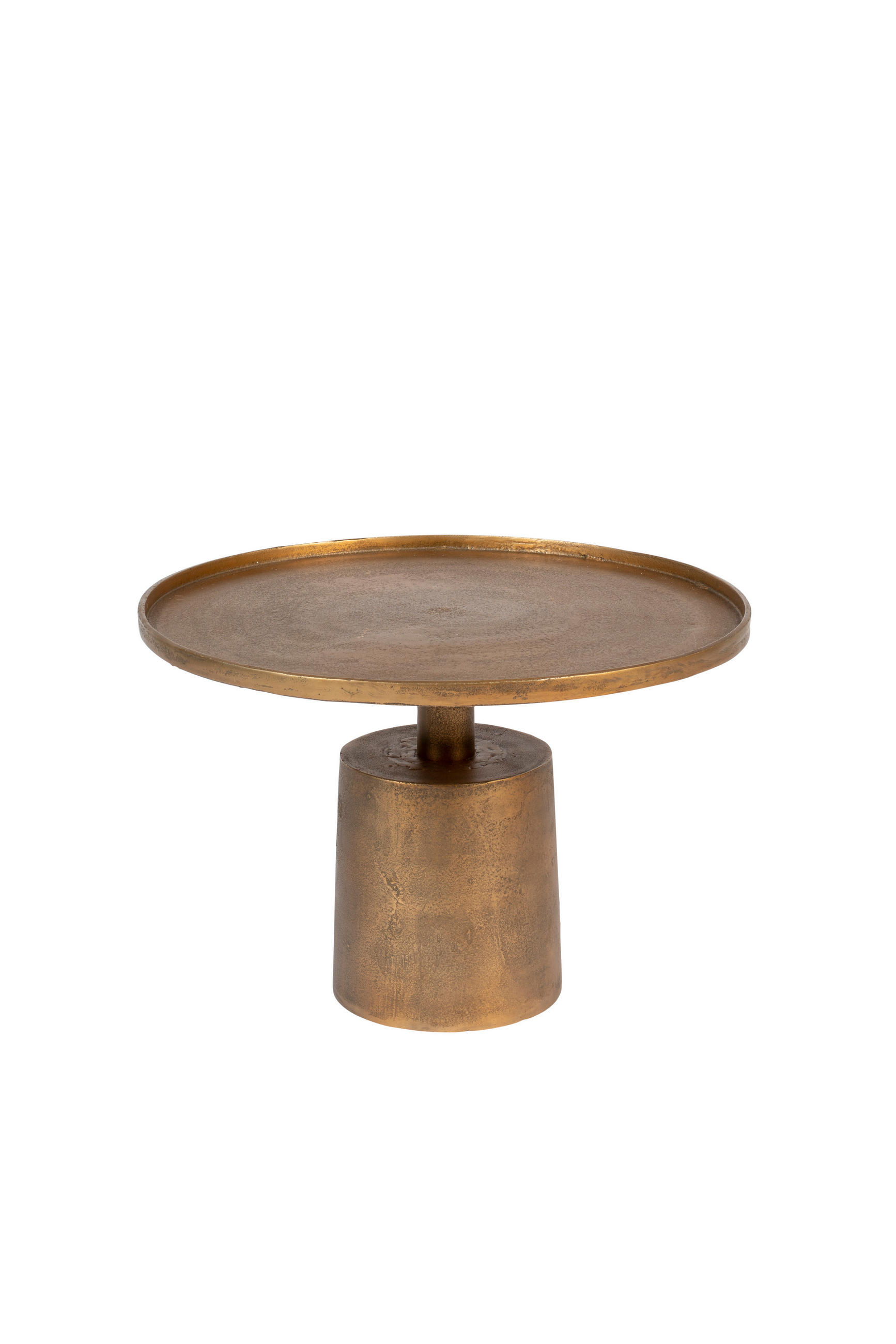 COUCHTISCH Mason - Gold - 60/60/40 cm - Goldfarben, Kunststoff (60/60/40cm)