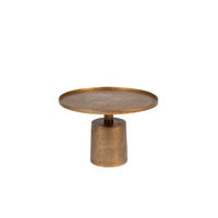 COUCHTISCH Mason - Gold - 60/60/40 cm - Goldfarben, Kunststoff (60/60/40cm)