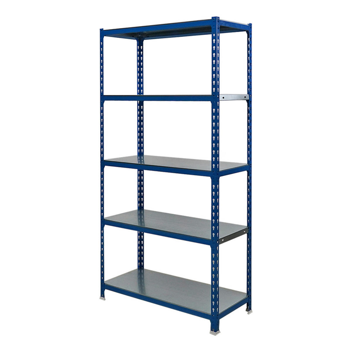 SCHWERLASTREGAL Metal Shark HxBxT 180 x 90 x 40 cm Fachlast 180 kg Blau-Verzinkt - Blau, Metall (90/180/40cm) - PROREGAL