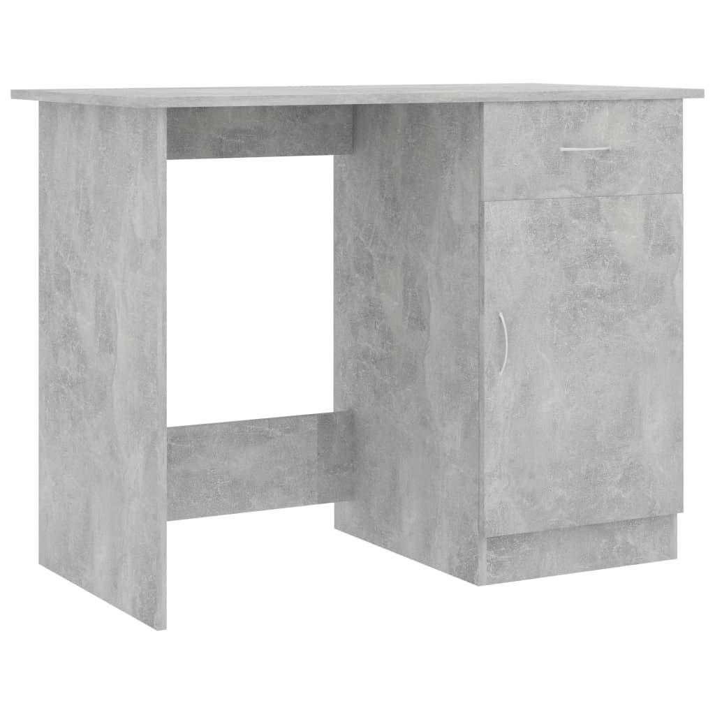 vidaXL Schreibtisch Grau 50x76x100 cm