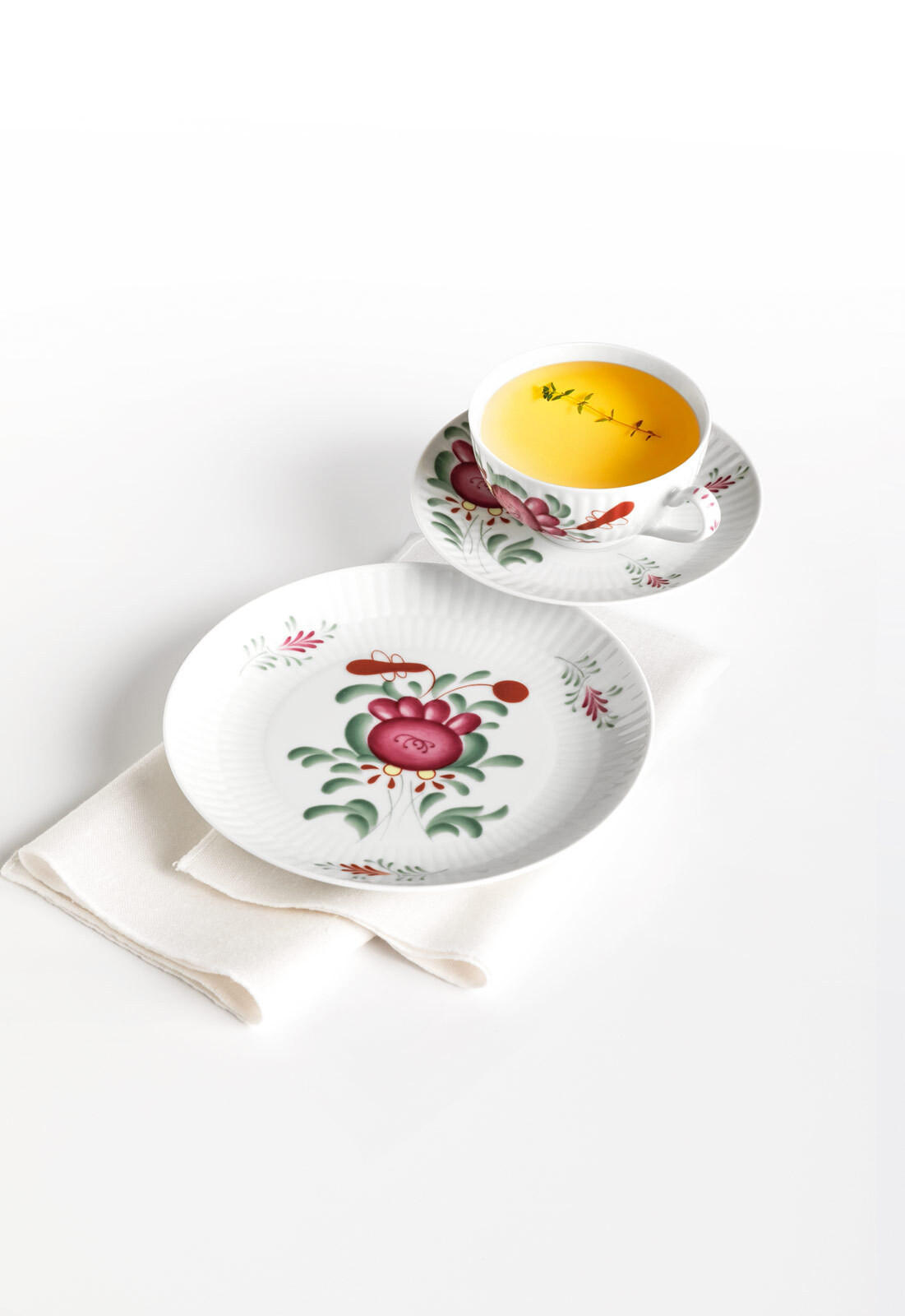 TEESERVICE Amina Ostfriesenrose bunt 6er Set - Multicolor, Keramik (1/1/1cm) - Seltmann Weiden