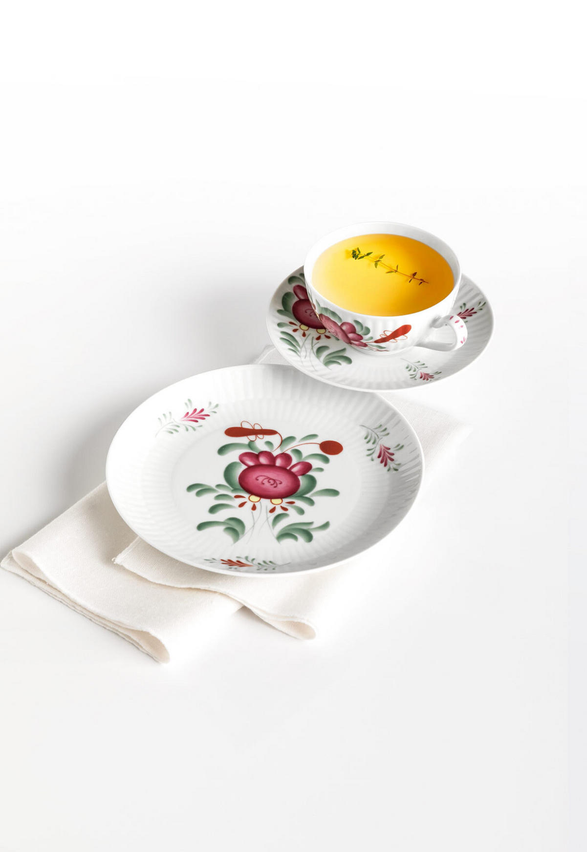 TEESERVICE Amina Ostfriesenrose bunt 6er Set - Multicolor, Keramik (1/1/1cm) - Seltmann Weiden