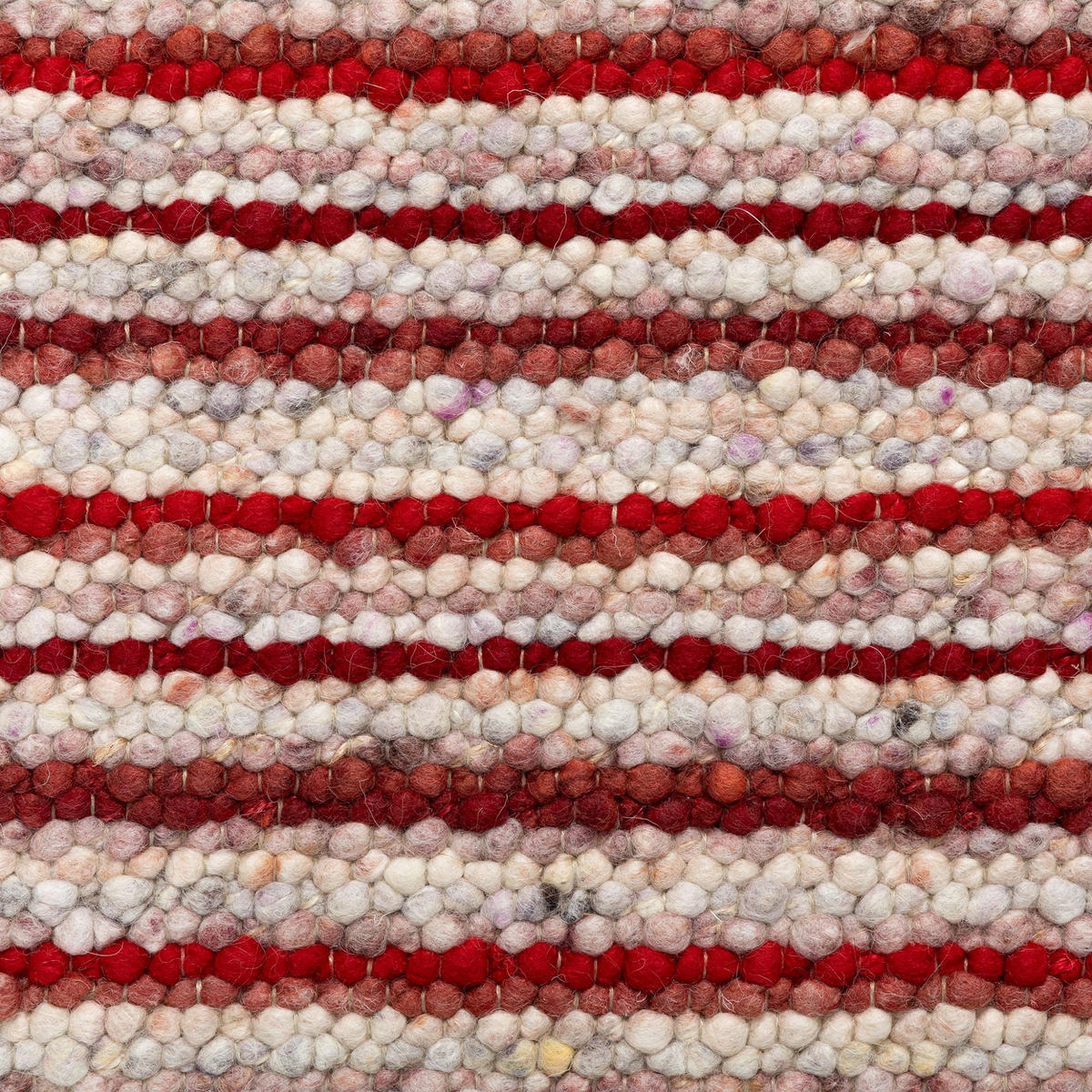 FLACHGEWEBETEPPICH 70/140 cm Schwansee - Rot, Naturmaterialien (70/140cm)