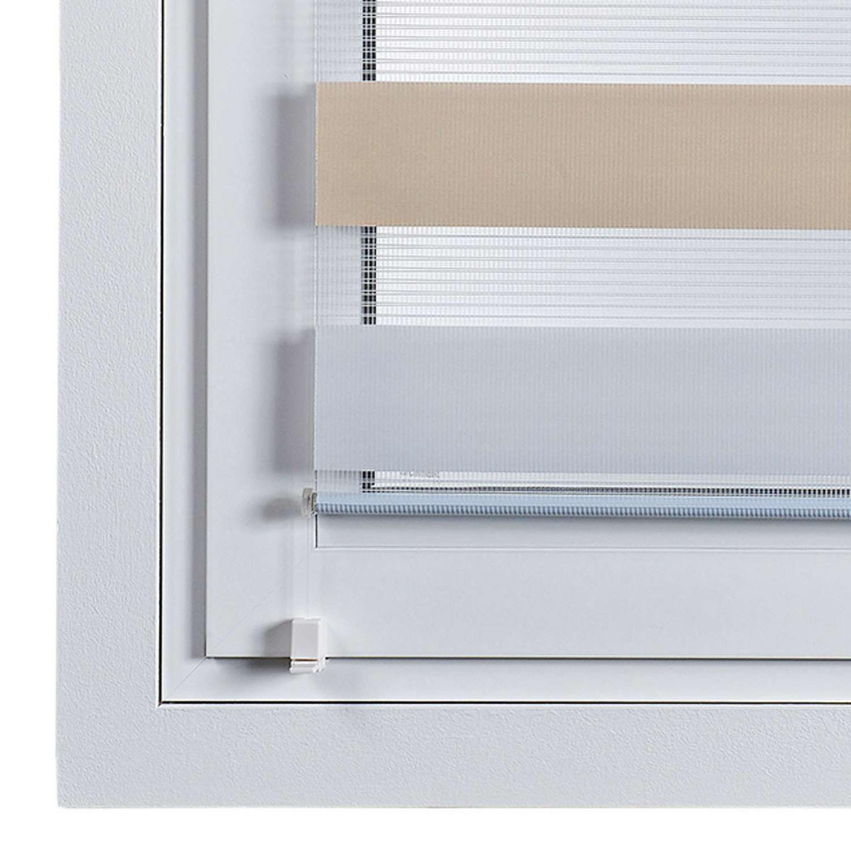 DOPPELROLLO Dreifarbig, 75 cm x 180 cm - Multicolor, Kunststoff (75/180cm) - STORESDECO