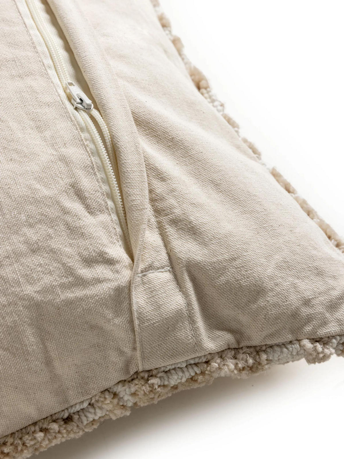 KISSENBEZUG Elias Beige 45x45 cm - Beige, Textil (45/45cm) - benuta Nest