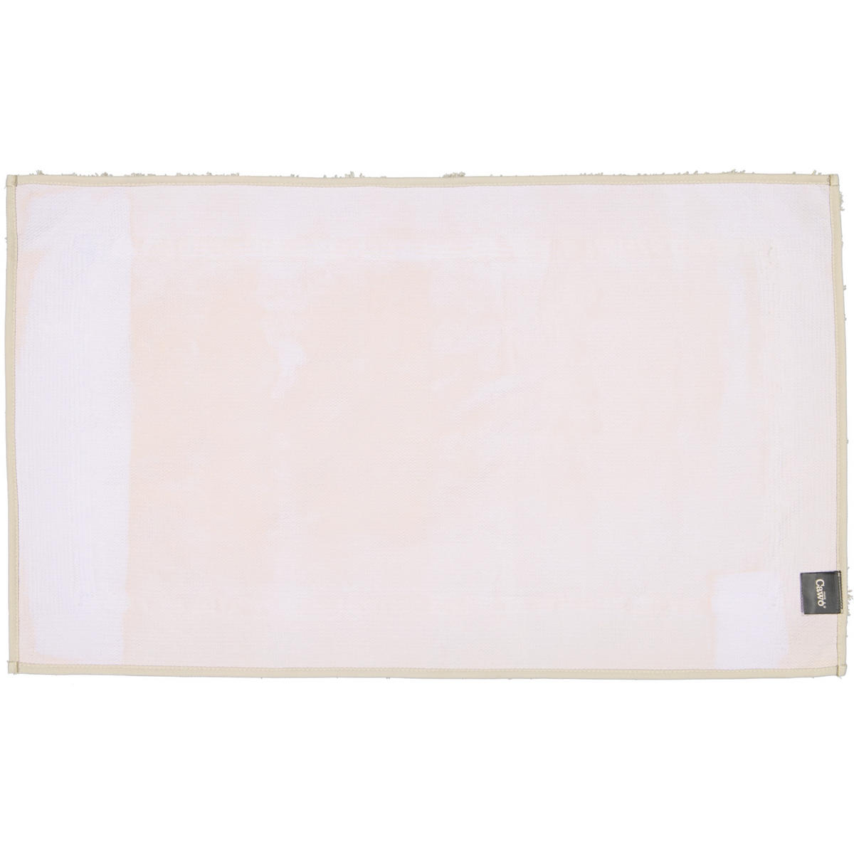 BADTEPPICHE LUXURY HOME TWO-TONE 590 SAND - 33 - Beige, Textil (60/100cm) - Cawö