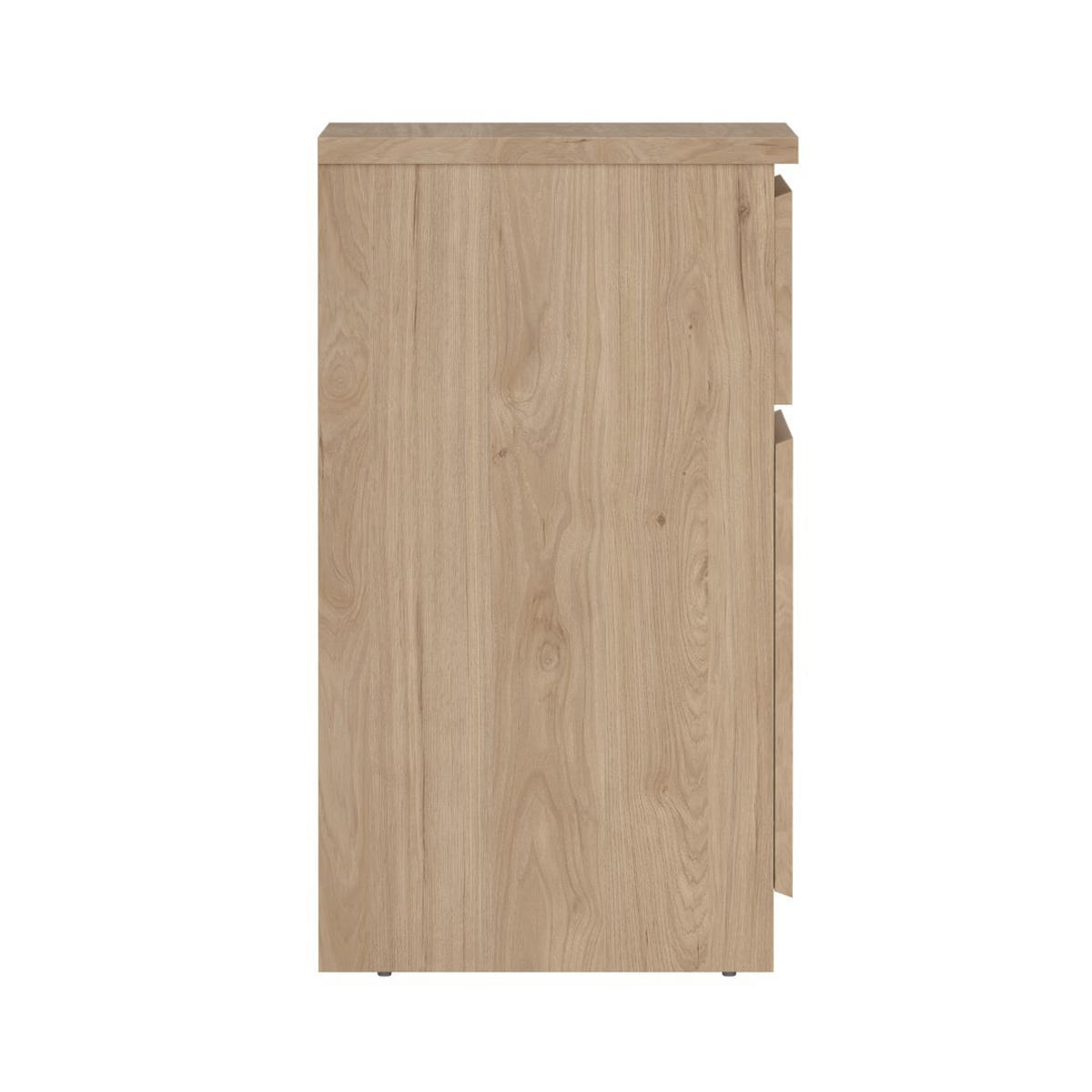 NACHTTISCH, Naia, Nussbaum, Holzwerkstoff / Metall, 41 x 40 x 70 cm - Nussbaumfarben, Holzwerkstoff/Metall (41/70/40cm) - ebuy24