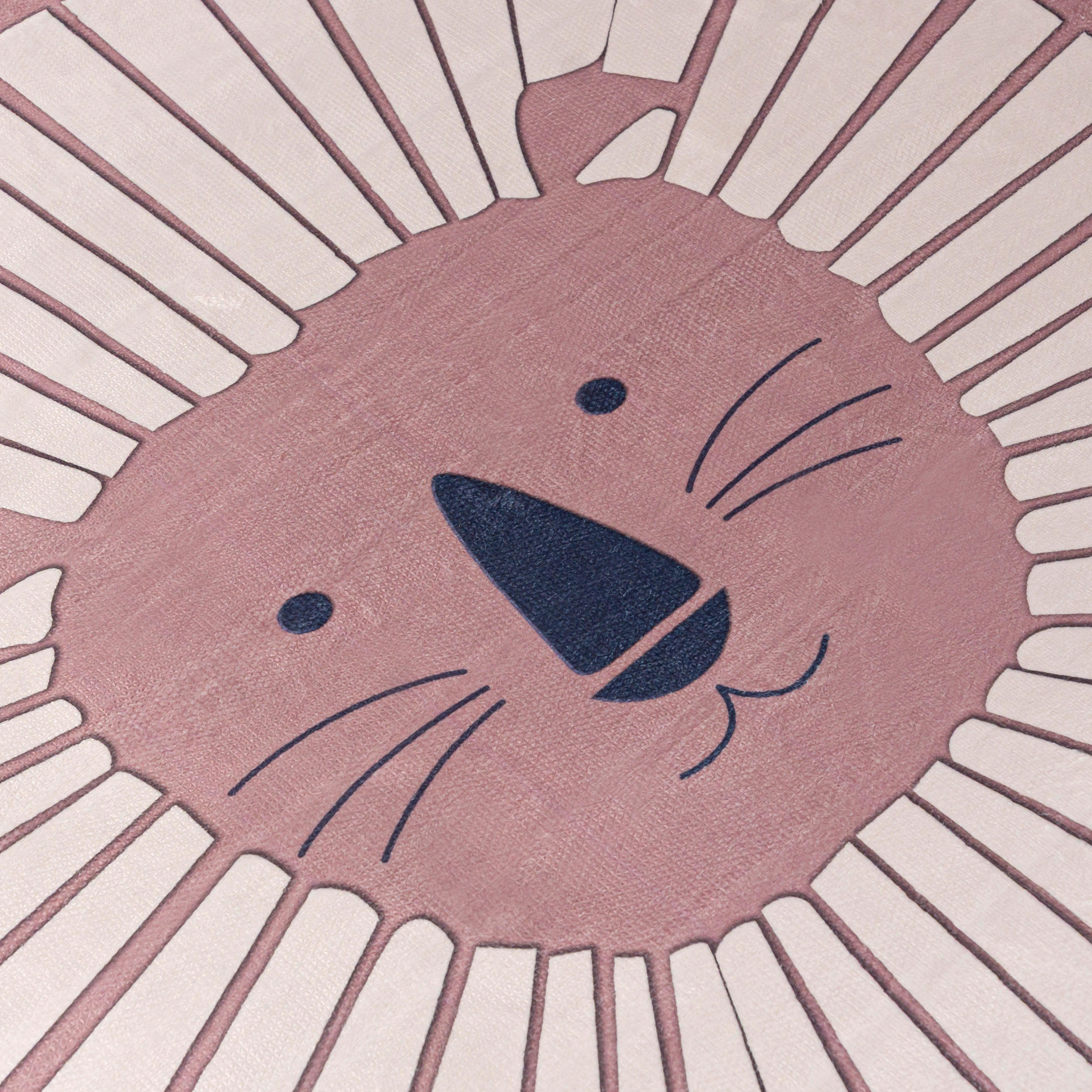 Mazovia Kinderteppich Rosa, Mehrfarbig 160x230 cm