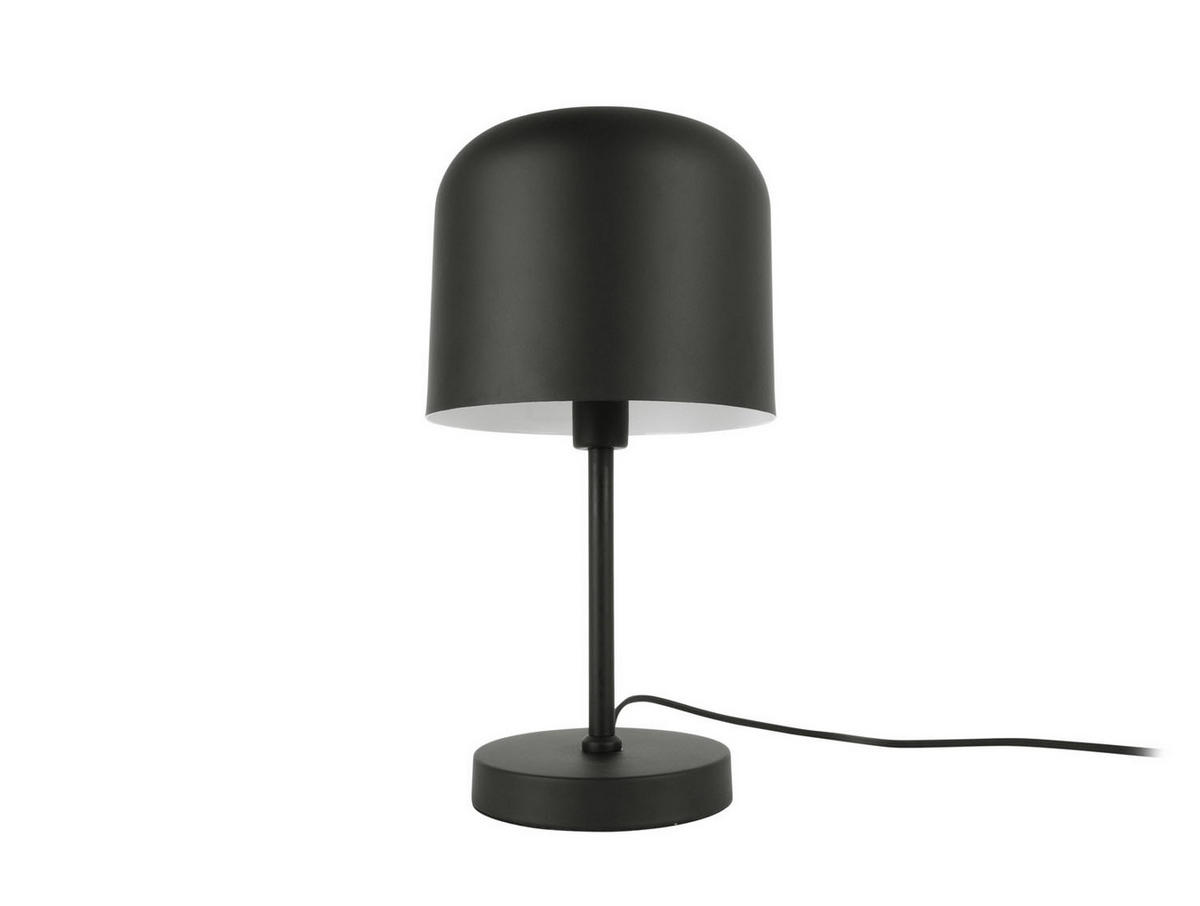 TISCHLAMPE Metall Capa Ø 20 cm - Schwarz, Metall (20/20/39.5cm) - Leitmotiv