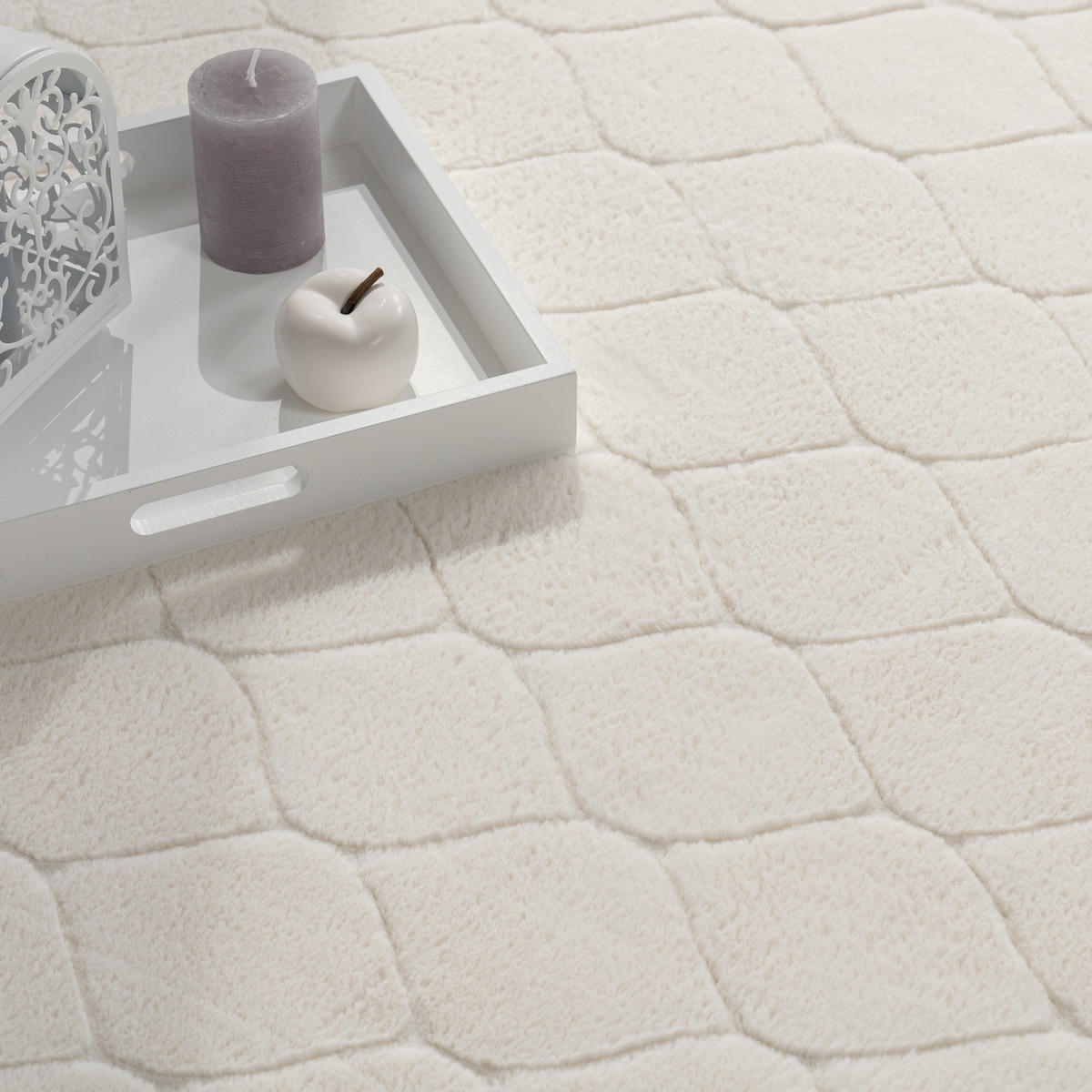KURZFLORTEPPICH 240/340 cm Lelystad 522 - Creme, Textil (240/340cm) - Paco Home