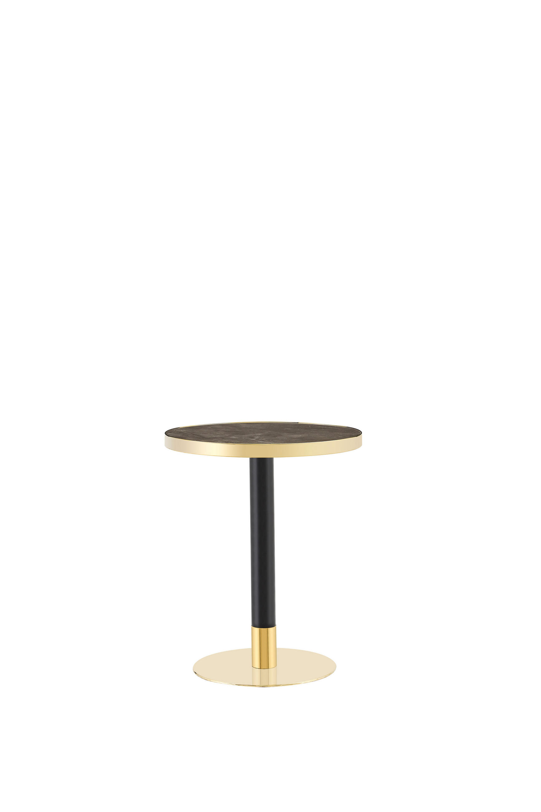 ESSTISCH Marmoroptik Grau 60/60/74 cm - Grau, Holz (60/60/74cm) - PANGIVO