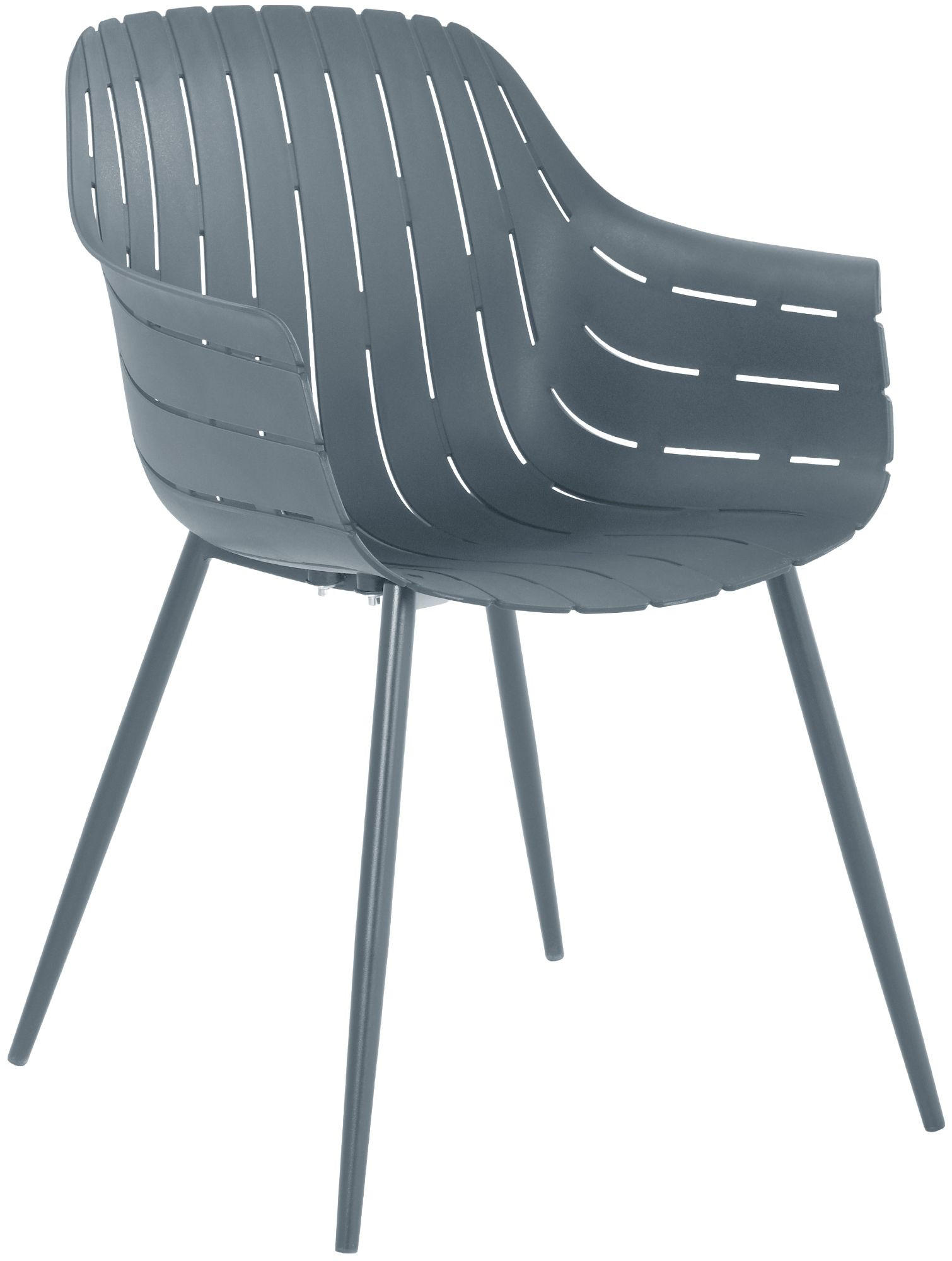CLP Gartenstuhl Anthrazit 57x84x60 cm