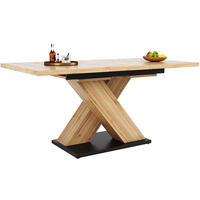 ESSTISCH ausziehbar 119-158,5/80/75 cm DE-39666 Holzfarbe - Naturfarben, Holzwerkstoff (80/158.5/75cm) - ComfortXL