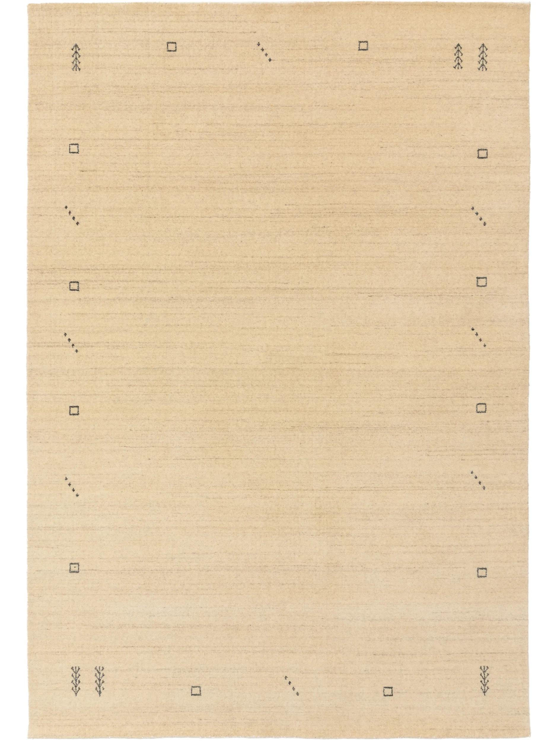 WOLLTEPPICH Jamal Cream 80x150 cm - Creme, Textil (80/150cm) - benuta Nest