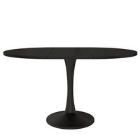 AUSZIEHTISCH Schwarz 100-140/100/75 cm - Schwarz, Holz (100/100/75cm) - PANGIVO