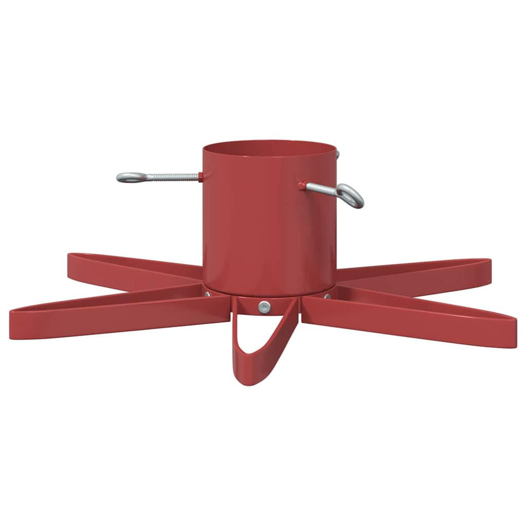 vidaXL Weihnachtsbaumständer Rot 15.5 cm