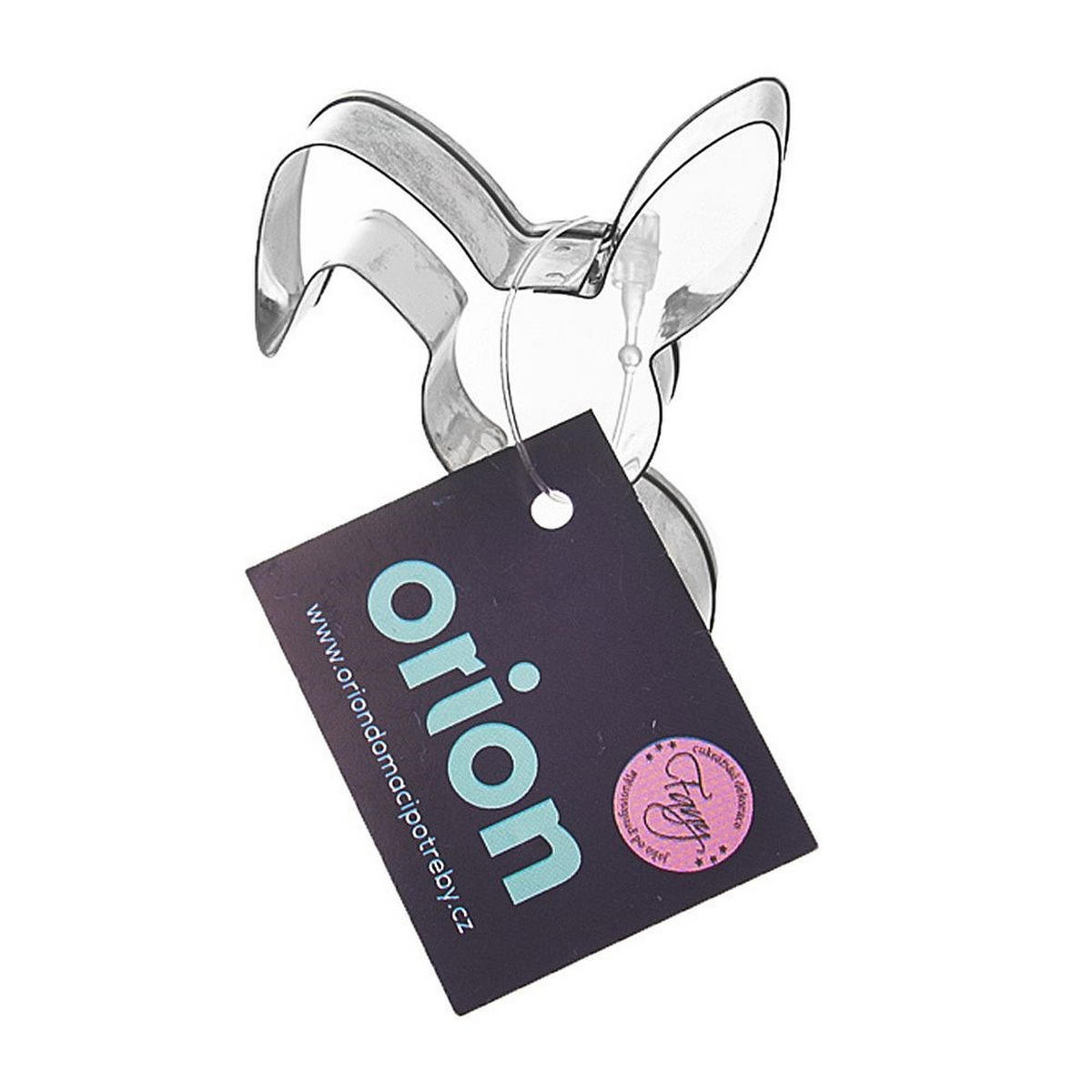 AUSSTECHFORM Häschen 6 cm Silber - Silberfarben, Metall (4/1.7/6cm) - Orion 