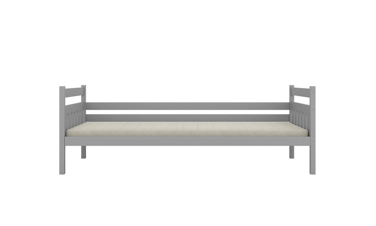 KINDERBETT Dawid ohne Matratze 90/200 Grau 90/200 - Grau, Holz (90/200cm) - RAUMHIRSCH FURNITURE