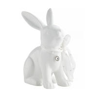 DEKOFIGUR Hopsi - Weiß, Keramik (13/27.5/22cm) - home&you