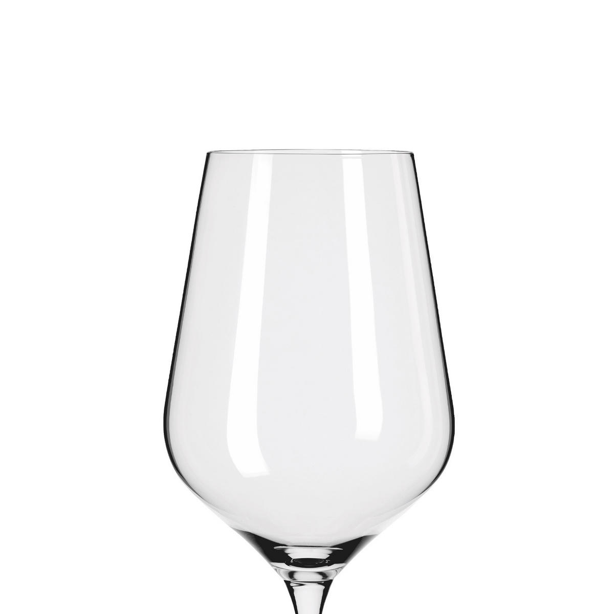 ROTWEIN- UND WASSERGLÄSER Lichtweiss Aurelie transparent 12er Set - Transparent, Glas - Ritzenhoff