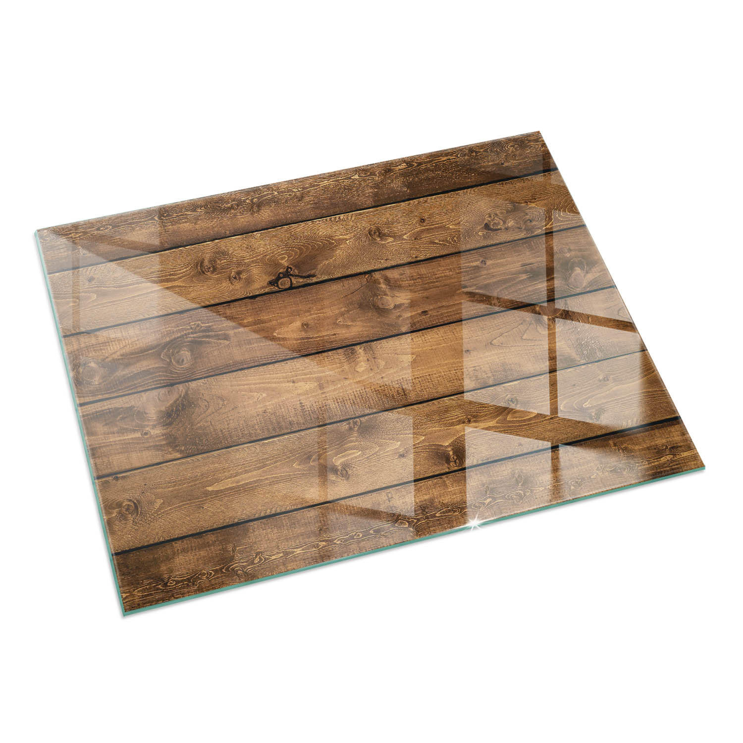 ArtPrintCave Glasplatte Braun 120x80x0.4 cm