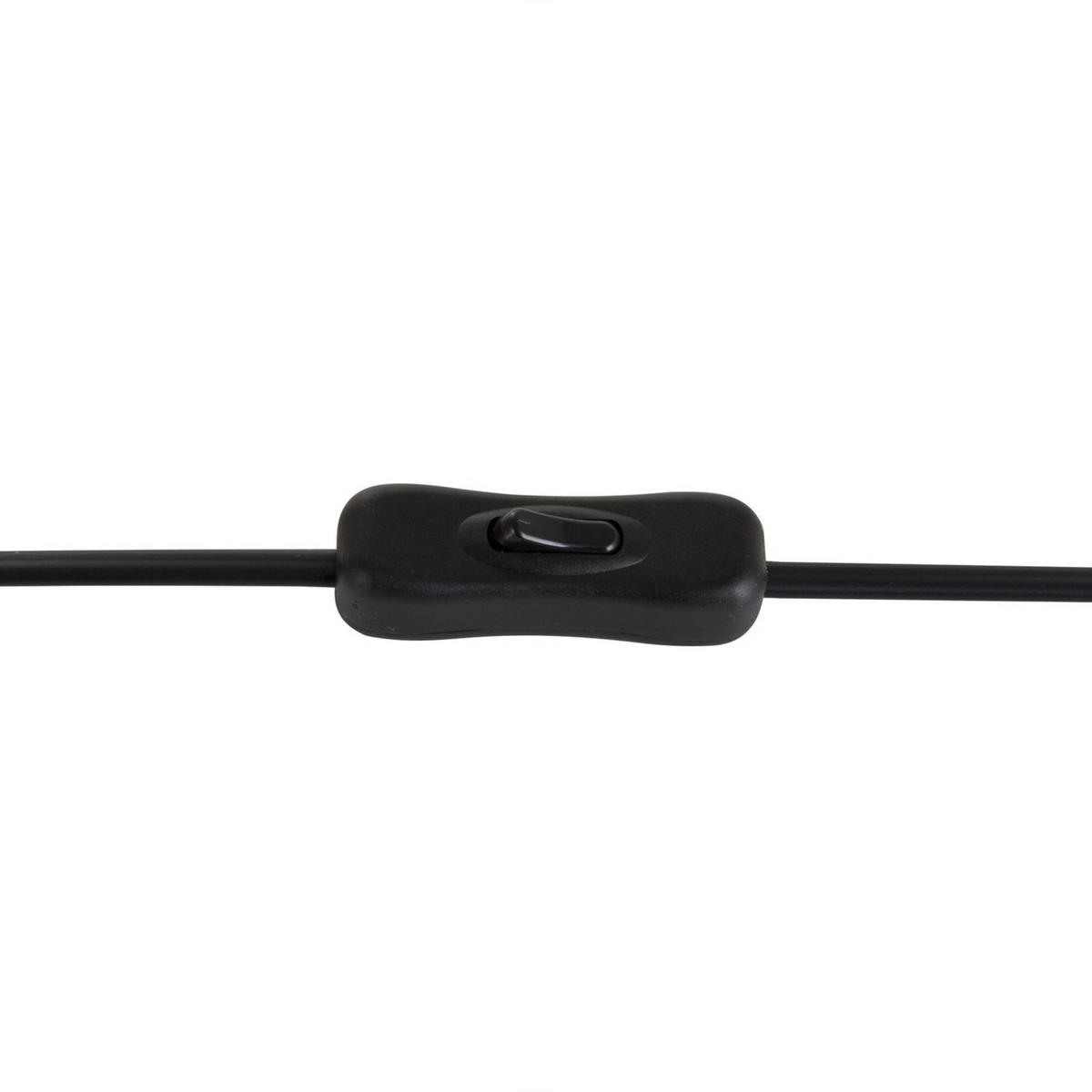 TISCHLAMPE Hondo 18/46/65 cm - Schwarz, Keramik (18/46/65cm) - Beliani