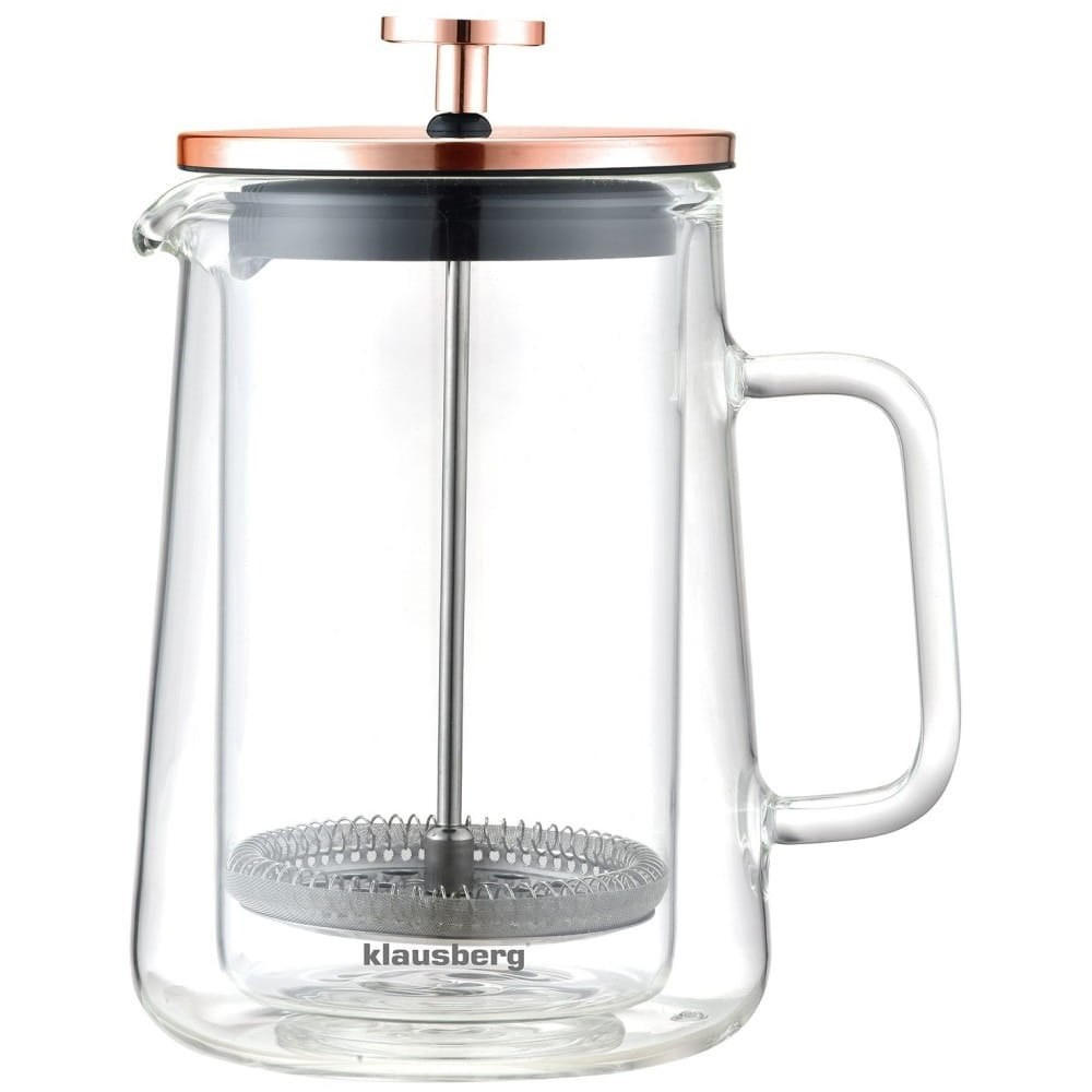 TEEKANNE Weiß 10/10/18 cm KB7724 - Weiß, Glas (0.6L) - Klausberg 