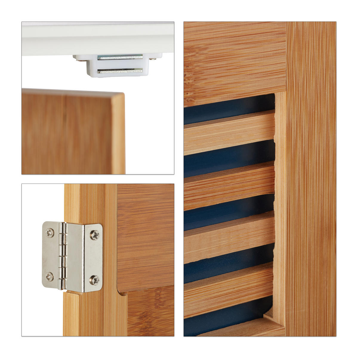 WASCHBECKENUNTERSCHRANK - Multicolor, Holz/Holzwerkstoff (60/60/30cm) - Relaxdays