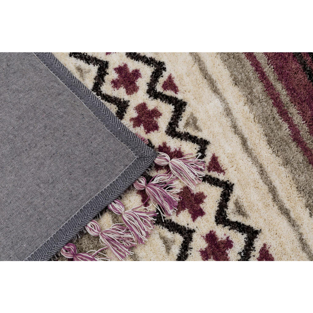 Thumbnail - Gino Falcone Tuftteppich, Beere, Textil, Rauten, Rechteckig, 120x170 cm, Teppiche & Böden, Teppiche, Hochflorteppiche & ...