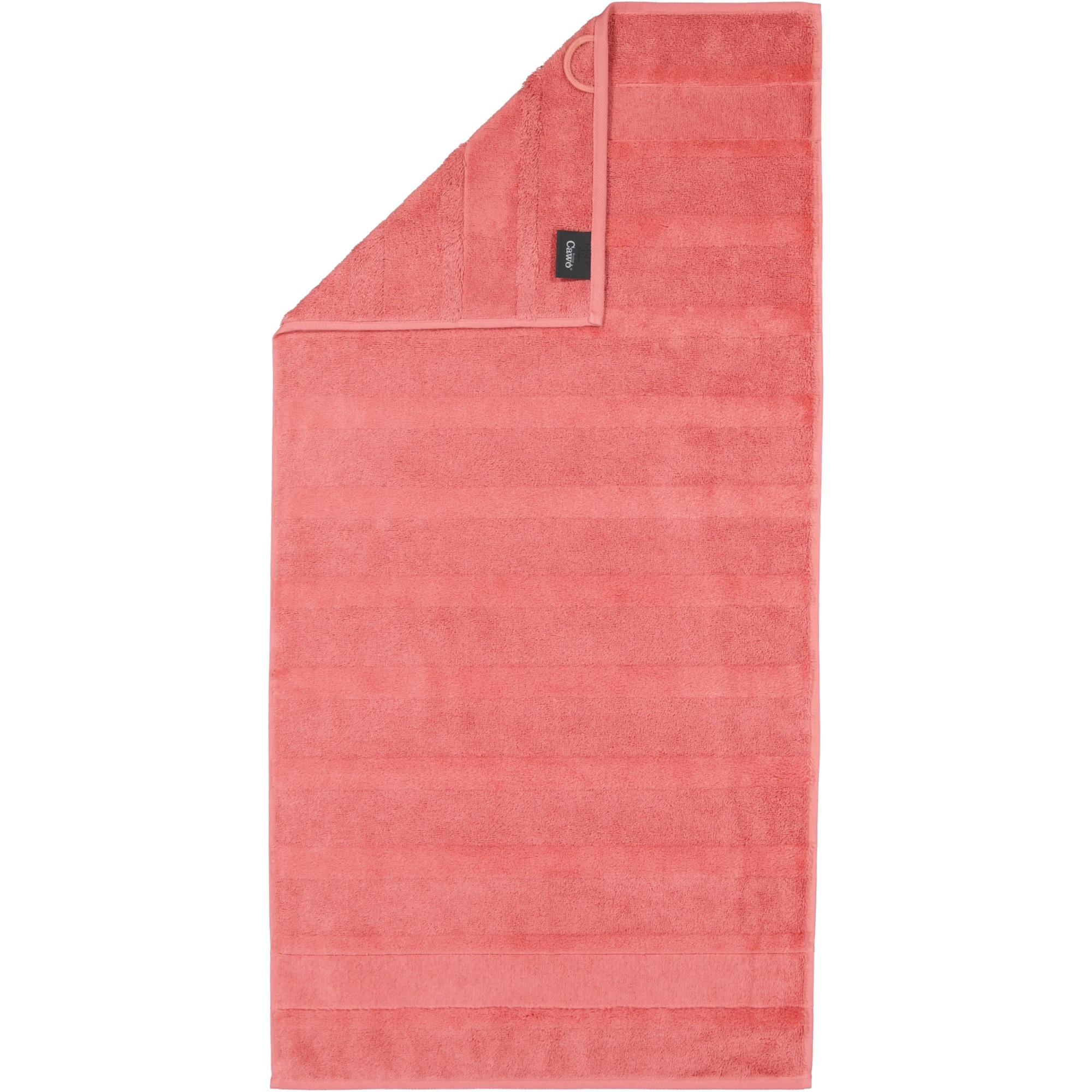 HANDTÜCHER NOBLESSE2 UNI 1002 KORALLE - 255 - Rot, Textil (30/30cm) - Cawoe