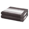 DUSCHTUCH Harmony 2er-Set - Dunkelgrau, Textil (70/140cm) - Ross