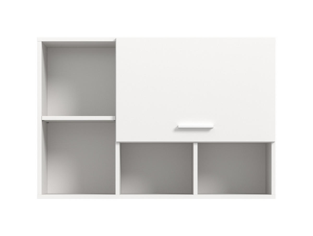 HÄNGESCHRANK FREE (B/H/T: ca. 95/64/34 cm) in Weiß/weiß - Weiß, Holzwerkstoff (95/64/34cm)