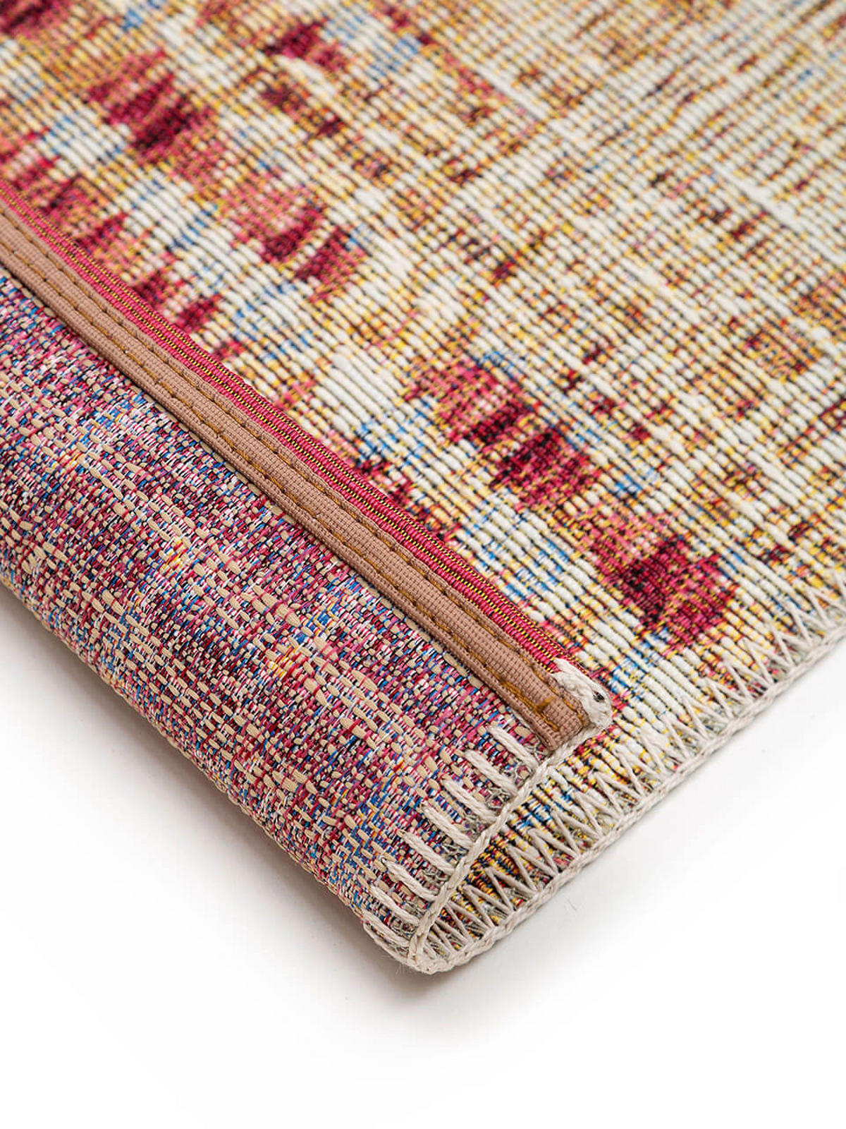 TEPPICH In- & Outdoor-Teppich Kenya Bunt - Multicolor, Kunststoff/Textil (80/1cm) - KUNSTLOFT