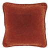 DEKOKISSEN Carmel Orange 45/45/8 cm - Orange, Textil (45/45cm) - Unique Living