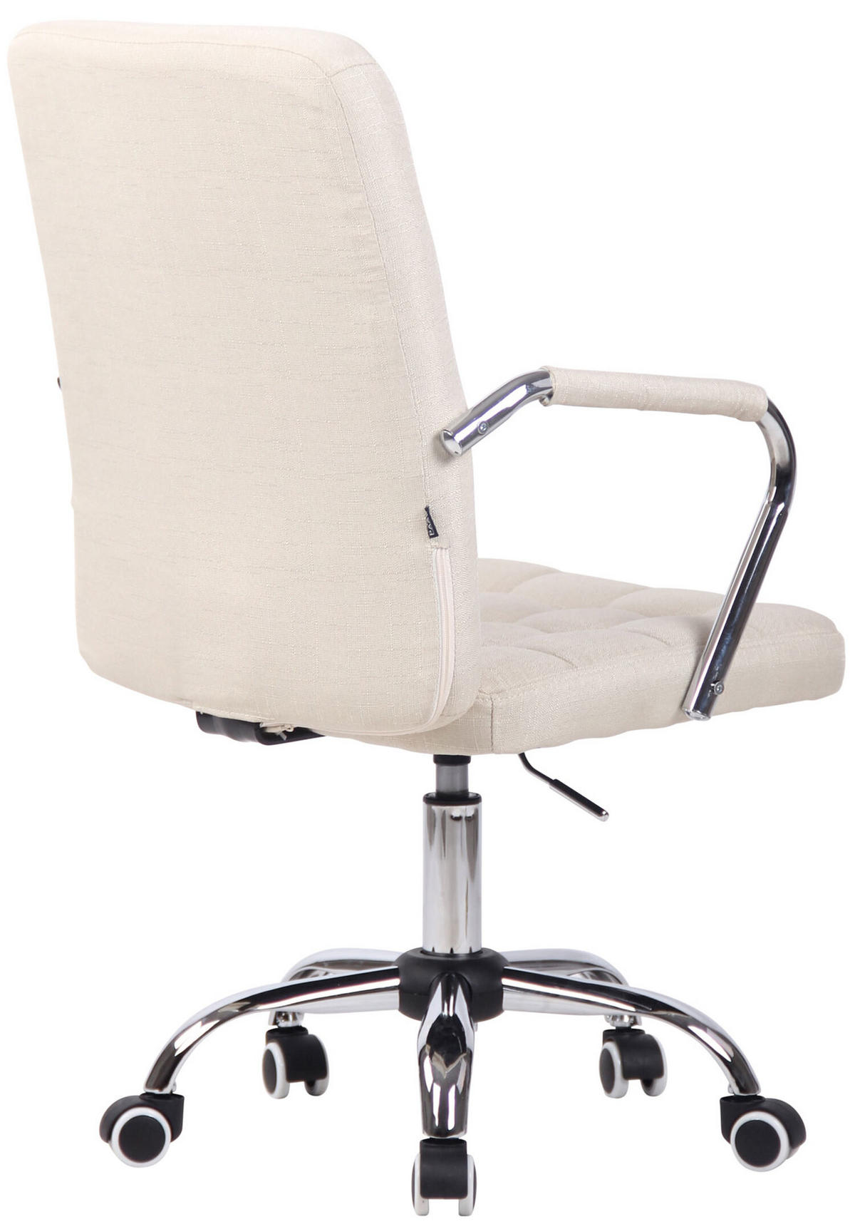 BÜROSTUHL Tenor, Stoff Creme - Creme, Textil/Metall (56/106/60cm) - TPFLiving