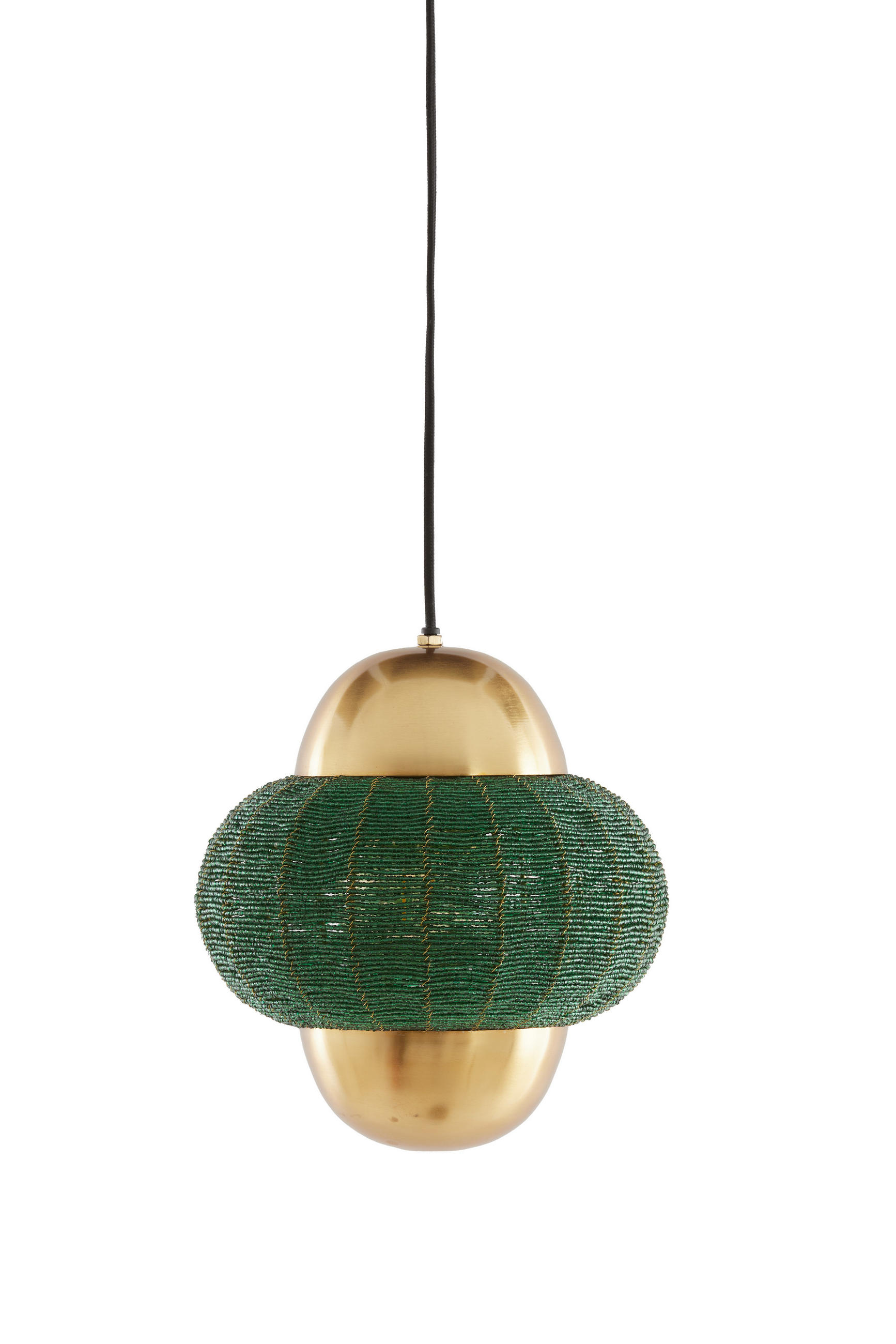 HÄNGELAMPE Cetara Grün Ø26/28 cm - Grün, Metall (26/26/28cm) - Light & Living