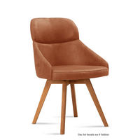 ESSZIMMERSTUHL (8er-Set) Donna 52x82x63 Eiche geölt/Cognac - Cognac/Eichefarben, Kunststoff (63/82/52cm) - 58aufmkessel