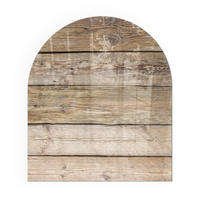 GLASPLATTE für Kamin 80x70 cm - Beige, Glas (80/70/0.4cm) - TULUP