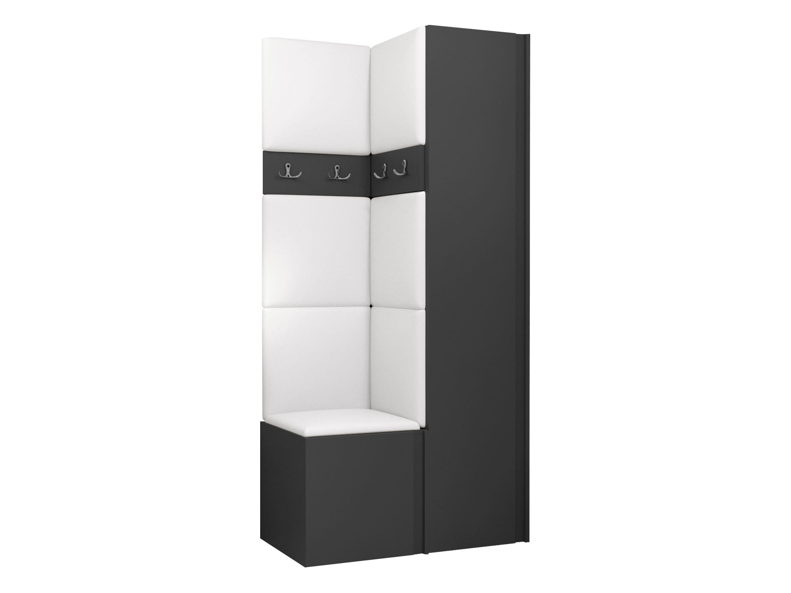 Mirjan24 Garderoben-Set Graphit, Graphit 82x186x46 cm