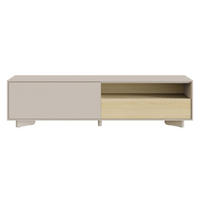 TV stolek Distria Kašmírově šedý 175/46/35 cm - béžová/šedohnědá, kompozitní dřevo (140/46/35cm) - Selsey