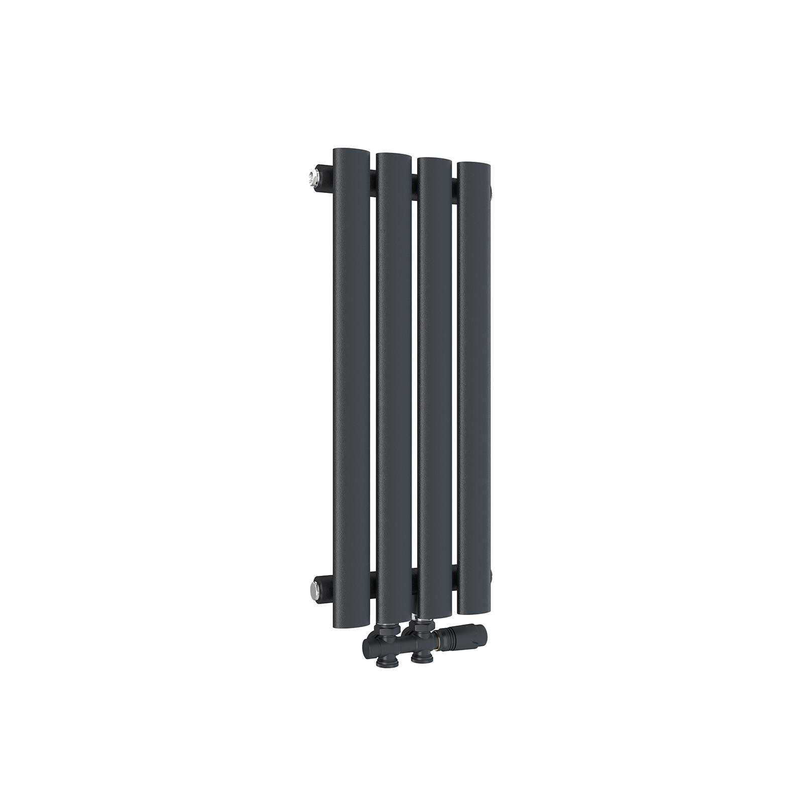 EMKE RADIÁTOR Dvojitá Trubka Vertikálně Montovatelný Antracit 24/60/5,8 cm