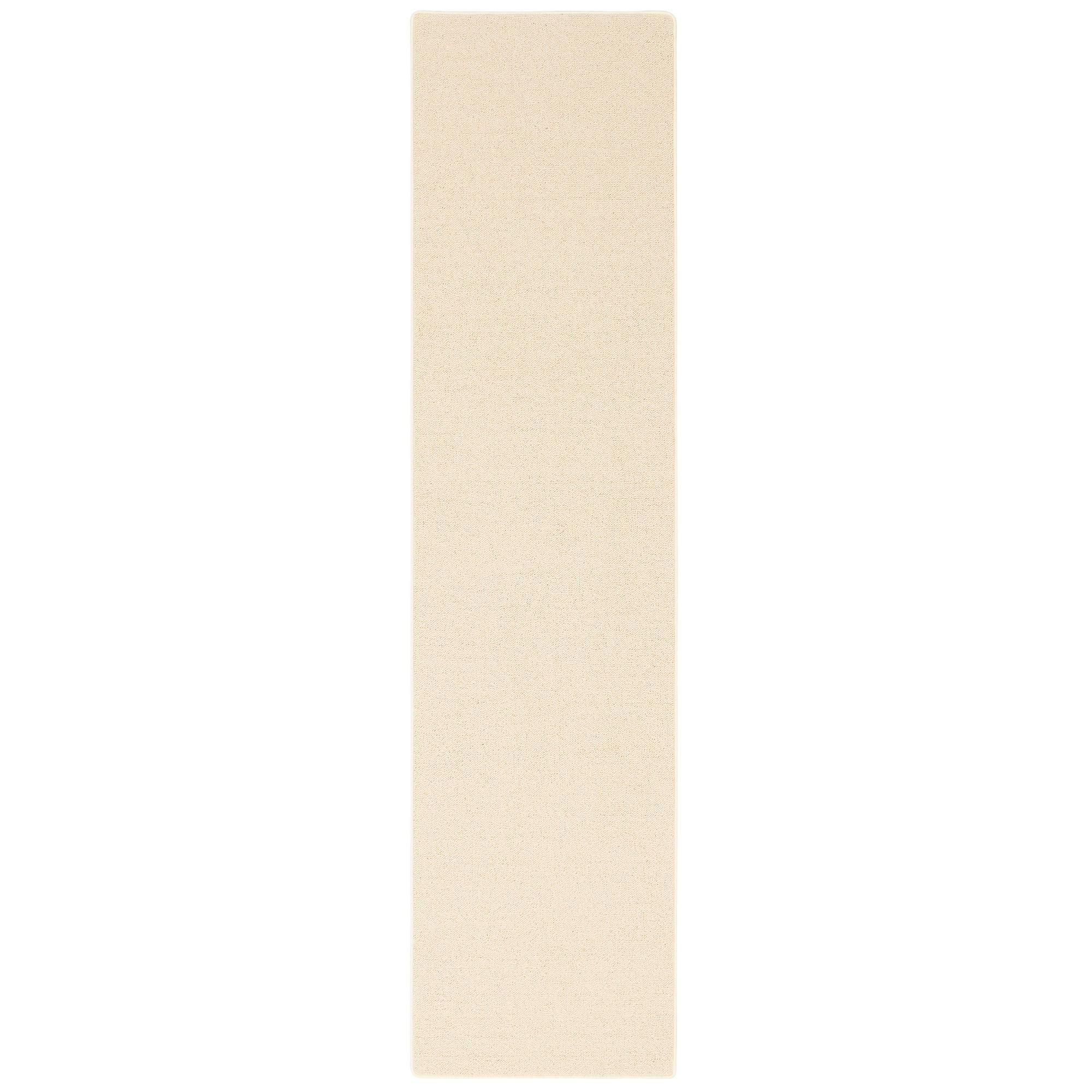 NATUR TEPPICH LÄUFER WOLLE BERBER - Ecru, Textil (80/160cm) - Snapstyle