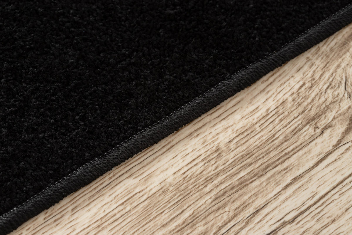 LÄUFERBODEN 170/230 cm - Schwarz, Textil (170/230cm) - rugsX