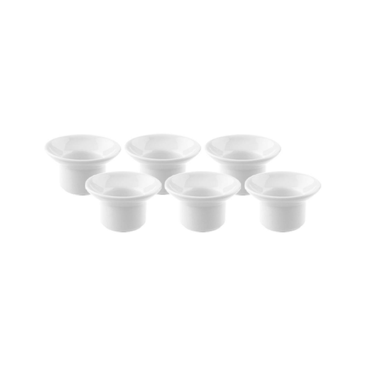 EIERBECHER Royal weiß ø 7 cm 6er Set - Weiß, Keramik (7/4.2/7cm) - Villeroy & Boch