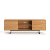 TV-SCHRANK Vindue aus massivem Eichenholz 180 cm - Eichefarben/Naturfarben, Holz (180/60/40cm) - Danzz