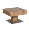 COUCHTISCH Celene 67x67x43 höhenverstellbar;diagonal verschiebbar Wildeiche - Wildeiche, Holz (67/67/43cm) - 58aufmkessel